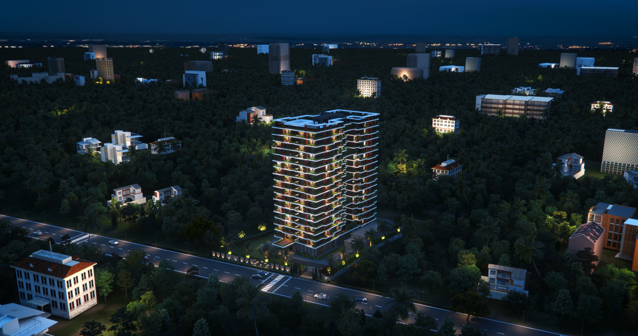 Ecosanctum Night view