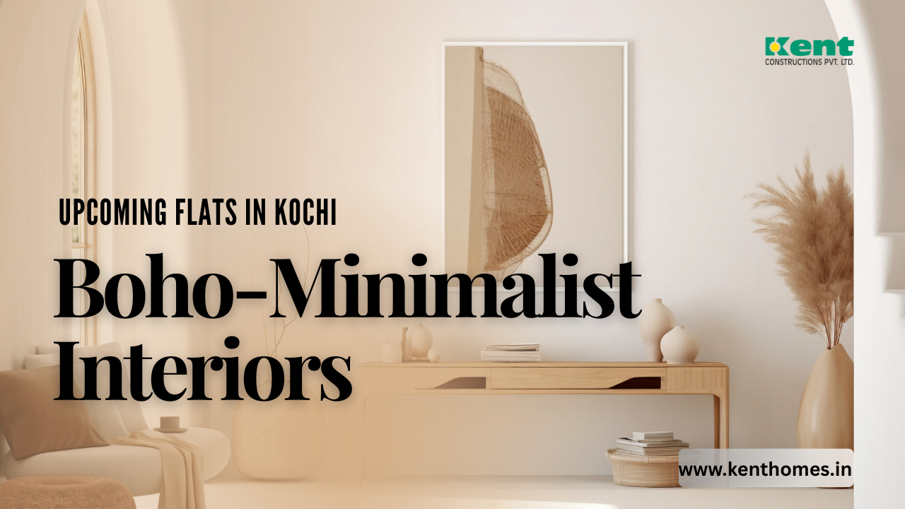 Boho-Minimalist Interiors for Upcoming Flats in Kochi