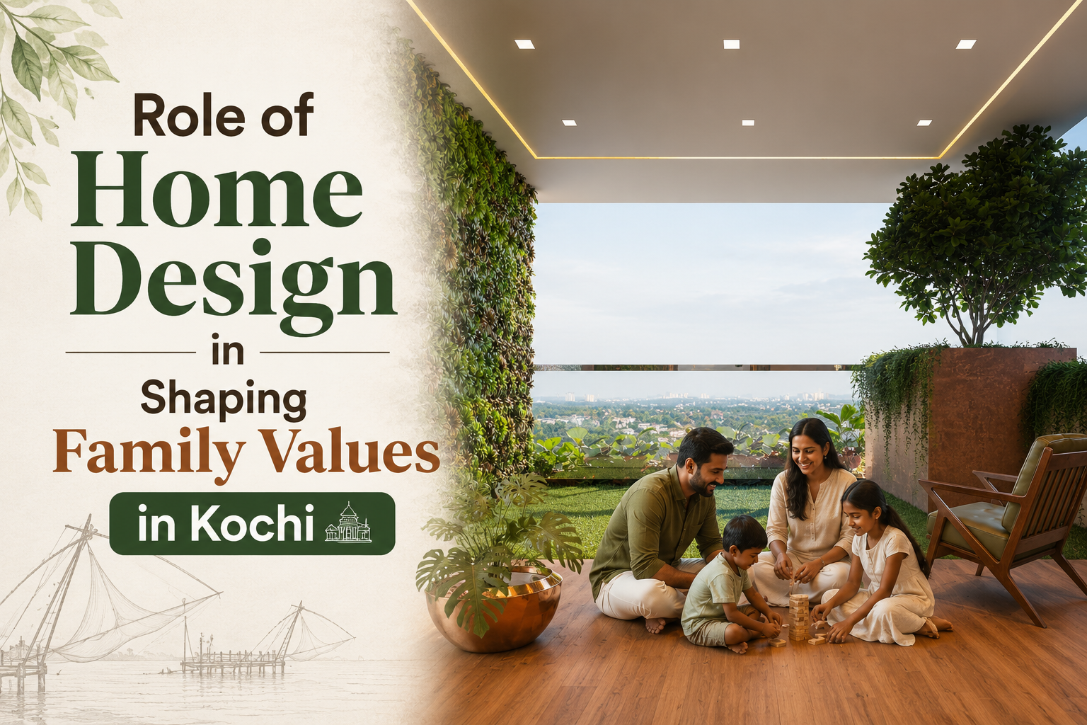 Role of Home Design in Shaping Family Values in kochi